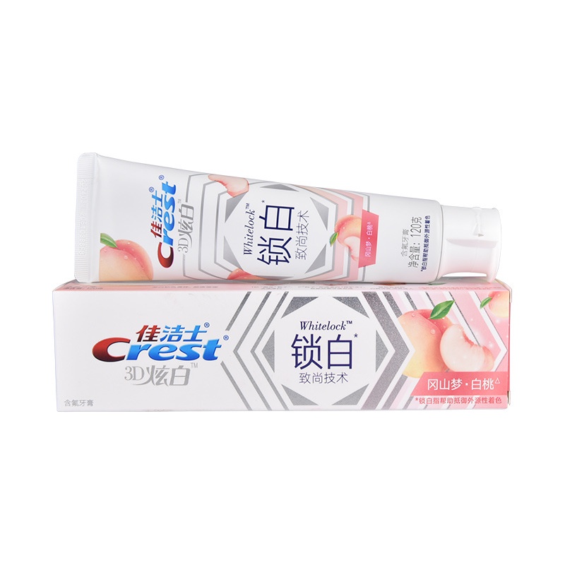 Kem đánh răng Crest 3D White - Răng trắng sáng tự nhiên, bảo vệ men răng 24h