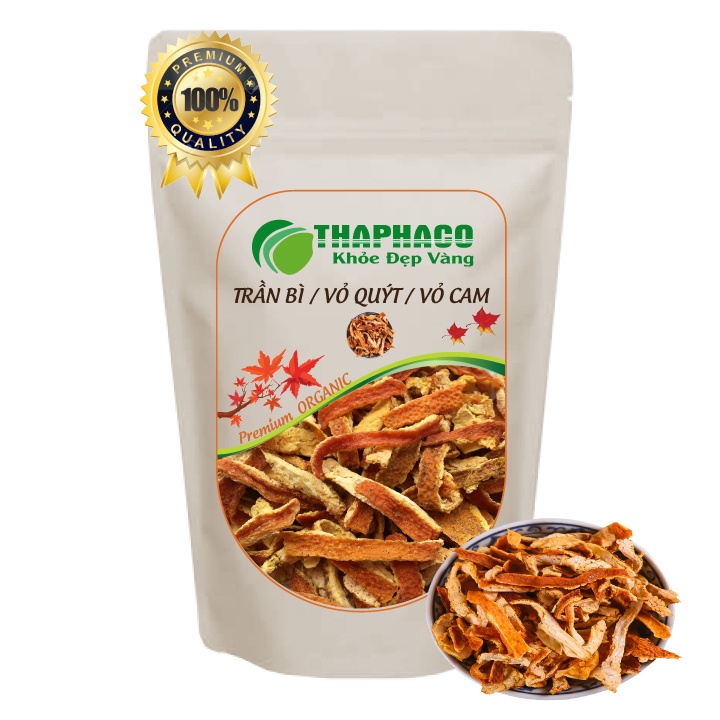 Trần Bì/ Vỏ Quýt/Vỏ Cam Khô Nguyên Chất - Túi Zip 100gram