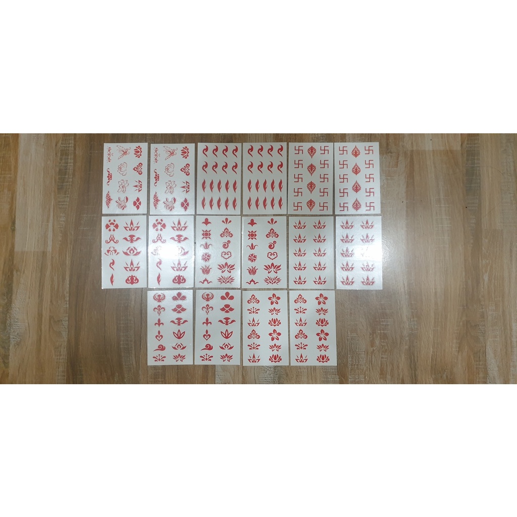 Miếng dán trán trang trí cổ trang