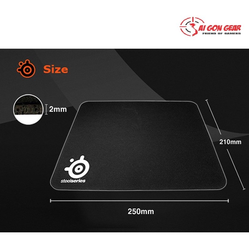 Bàn di chuột SteelSeries QCK Mini 63005 (250mm x 210mm x 2mm)