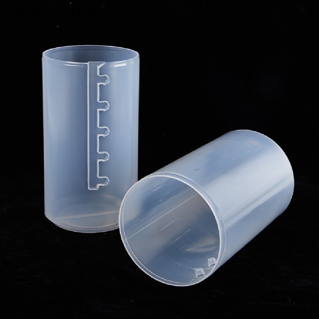 Giá Đựng Cọ Trang Điểm Bằng PVC Trong Suốt Có Thể Điều Chỉnh Chiều Cao Tiện Dụng