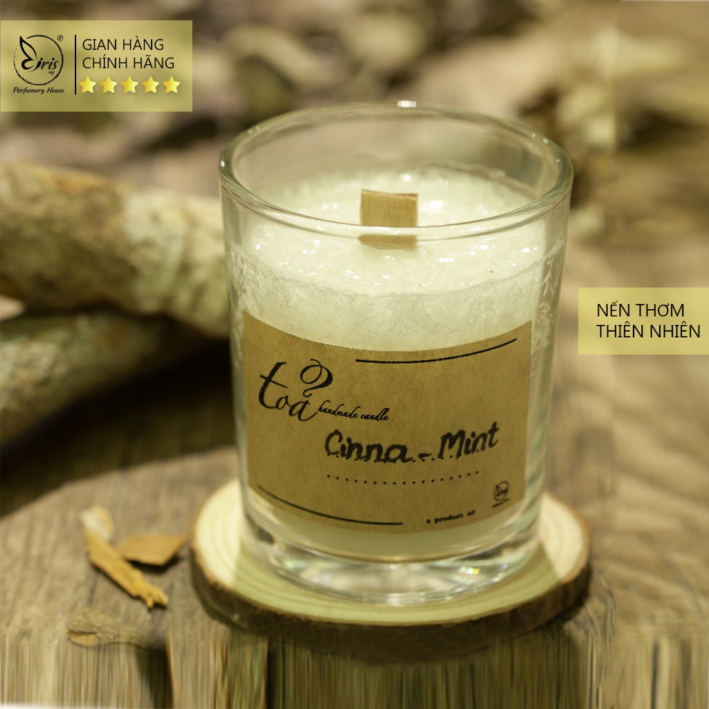 Nến 2 mùi Cinna - Mint | Tỏa Handmade Candle