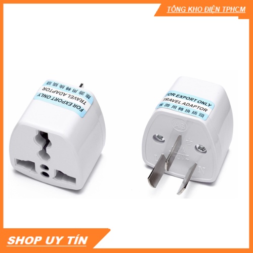 Đầu Chuyển Chấu | Chuyển đổi phích cắm  3 chấu xéo