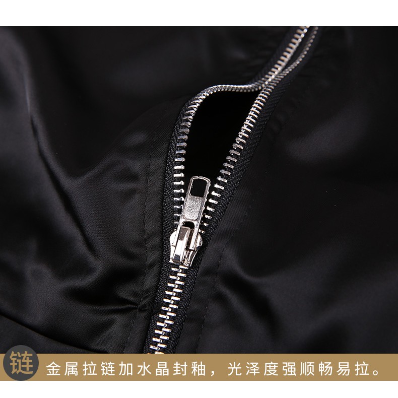 Áo khoác Bomber Thêu, Áo Bomber Thêu hình Cá Chép 2 Lớp Cực Cá Tính