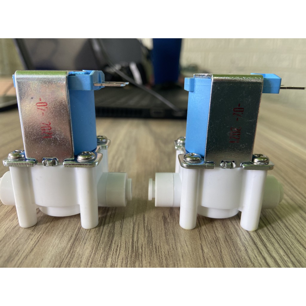 Van điện từ 24V nối nhanh của máy lọc nước RO -  DÙNG CHO TẤT CẢ CẢ MỌI LOẠI MÁY LỌC NƯỚC