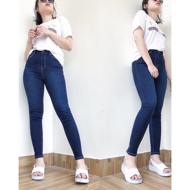 Quần skinny xẻ lai G.A.P