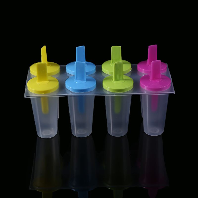 Khuôn Làm Kem Que Gồm 8 Ô Tiện Dụng