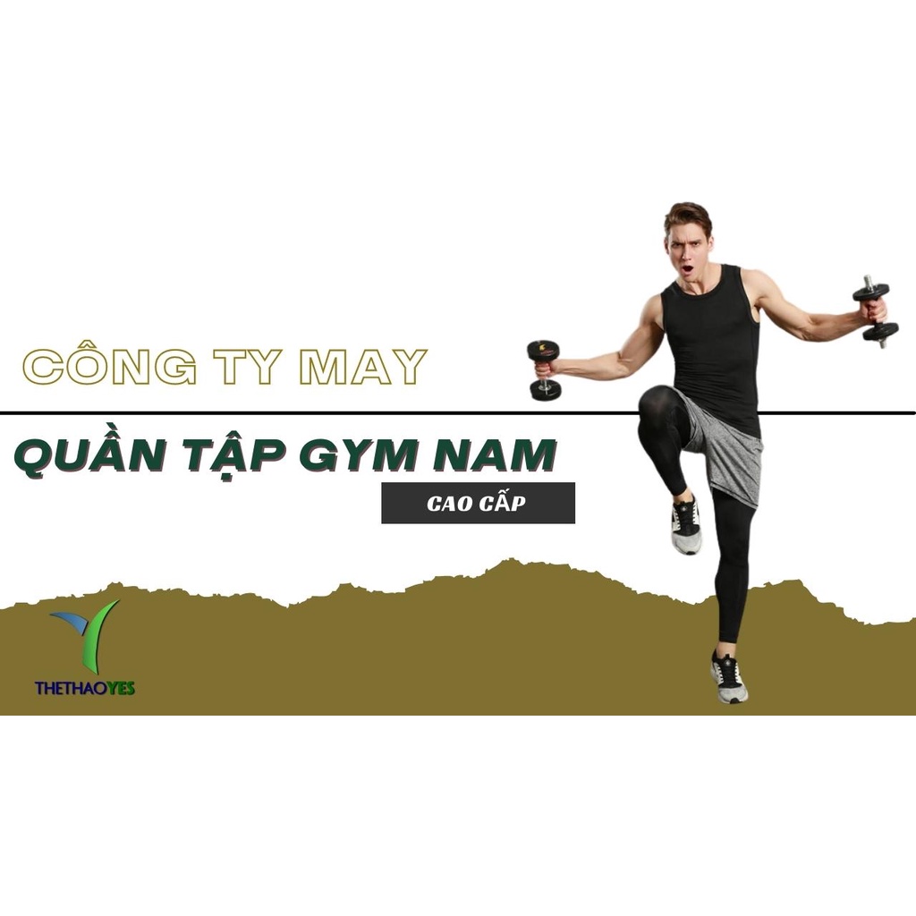 Công ty may quần tập gym nam cao cấp