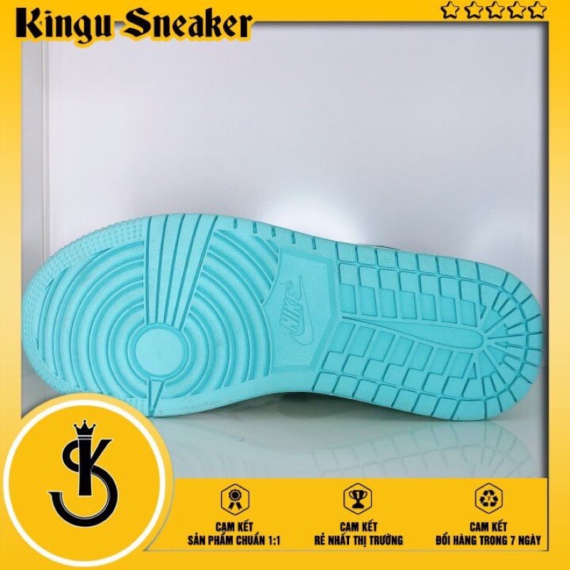 NK Air Jordan 1 High - UNC Patent Blue Chill 1:1 🟡 [HÀNG CHUẨN 1:1 + FULL BOX] 🟡 Giày Nam Cổ Cao Bản Chuẩn 1:1 Cao Cấp | BigBuy360 - bigbuy360.vn