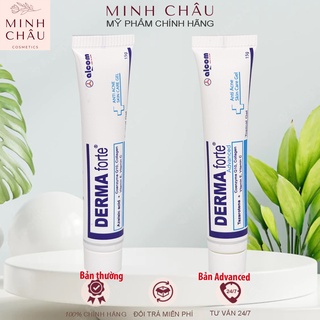 Derma forte gel 15g kem giảm mụn trứng cá, ngừa thâm, mờ sẹo, dưỡng da