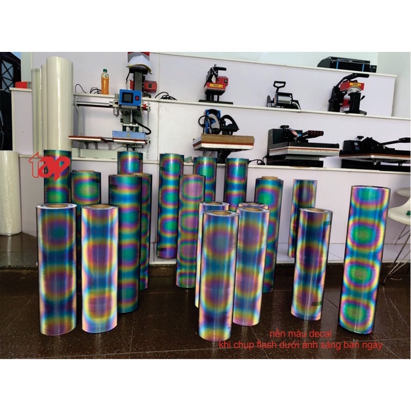 Decal Phản Quang 7 Màu💦  sẵn hàng giá cực tốt khi mua cả cuộn 50m