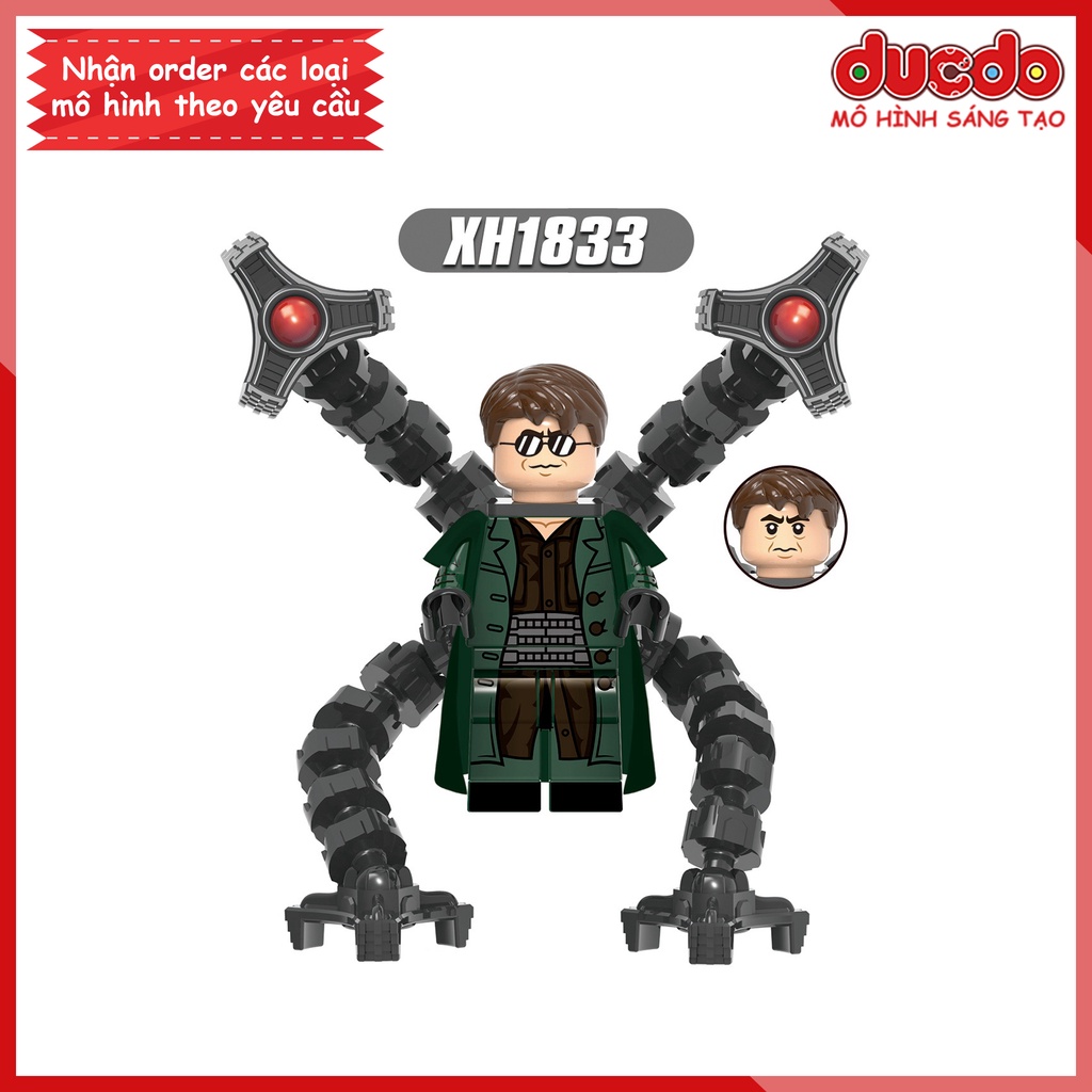 Minifigures nhân vật Spider Man người nhện không còn nhà - Đồ chơi Lắp ghép Xếp hình Mini Iron Man Mô hình XINH X0328