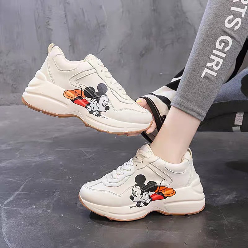 Giày bata thể thao nữ Mickey - Siêu chất
