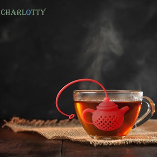 Teapot Shape Tea Strainer Silicone Tea Bag Infuser Leaf Filter Diffuser