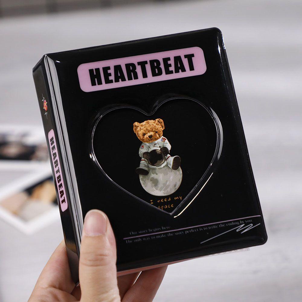 Album Ảnh 3inch Trái Tim Màu Cầu Vồng