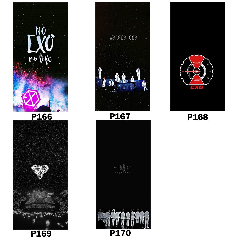 EXO k-pop collage Logo silicone Case Vivo 1601 1603 1606 1609 1610 1611 1713 1714 1716 1718 1719 1723 1726 1724 1801 1808 1812