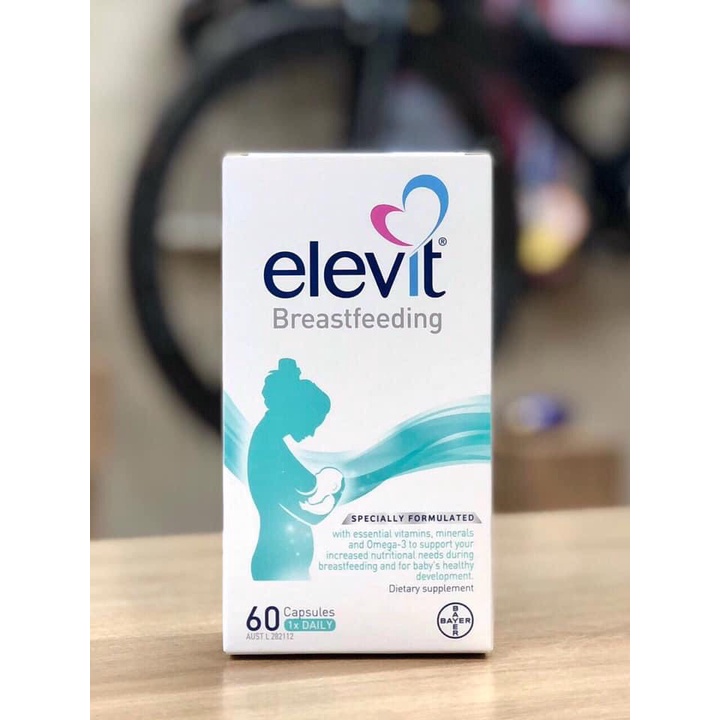 VITAMIN ELEVIT BREASTFEEDING SAU SINH CHO MẸ HỘP 60 VIÊN