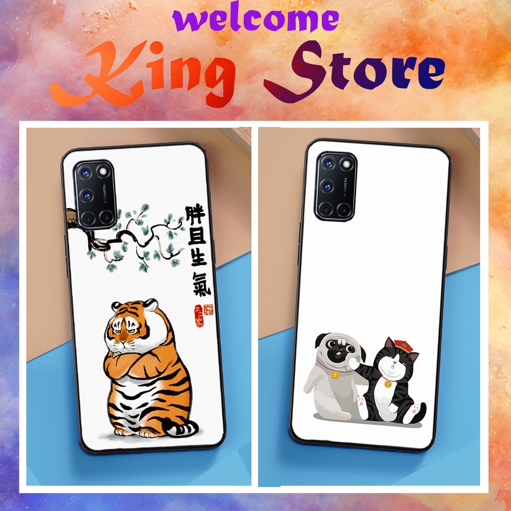 [SIÊU ƯU ĐÃI] Ốp lưng Oppo A52/A53/A92 in hình chó mèo siêu đẹp, độc, lạ_KINGSTORE.HN_Ốp lưng điện thoại