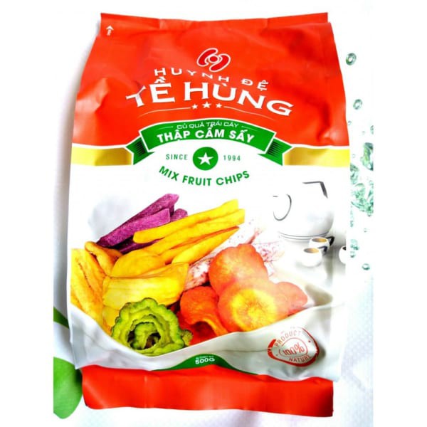 Hoa Quả Trái Cây Sấy Tề Hùng 500gr