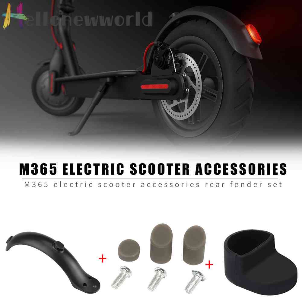 FENDER Bộ Tấm Chắn Bùn Sau Cho Bánh Xe Scooter Điện M365