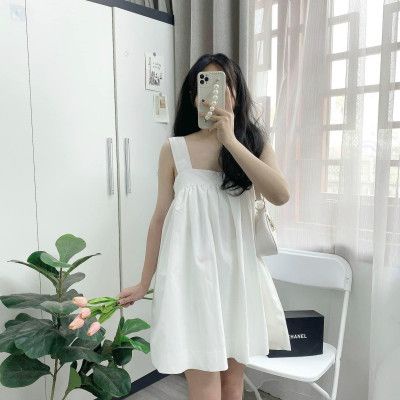 Váy Áo Nữ 2 Dây Bản To - Dáng Ngắn Gợi Cảm
