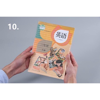 Bọc sách giáo khoa, bọc vở dán decal (Set 10 tờ)