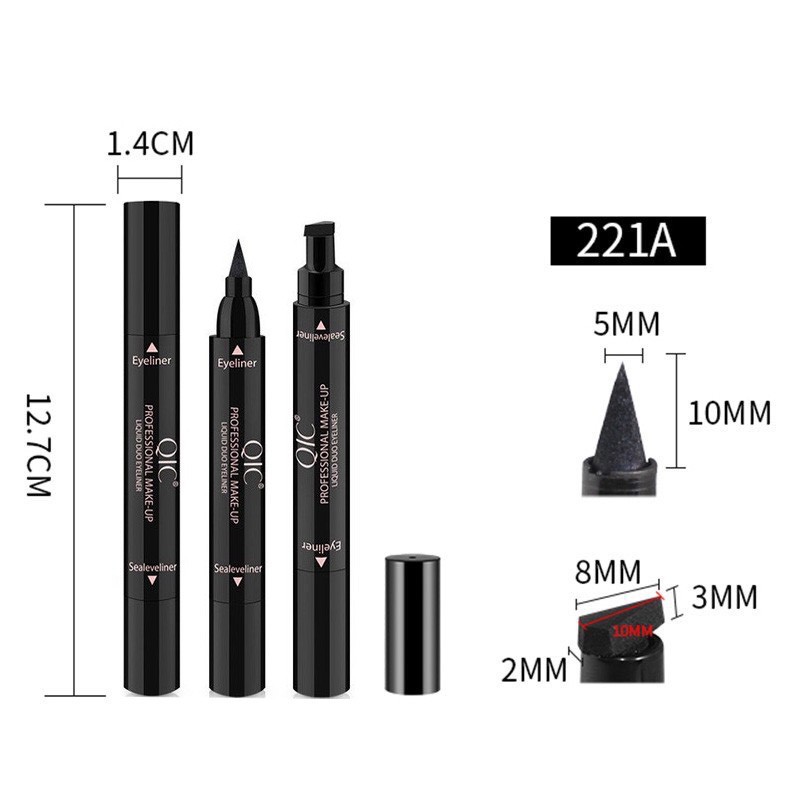 Bút kẻ mắt QIC/ 2 đầu siêu dễ kẻ và tiện dụng | BigBuy360 - bigbuy360.vn