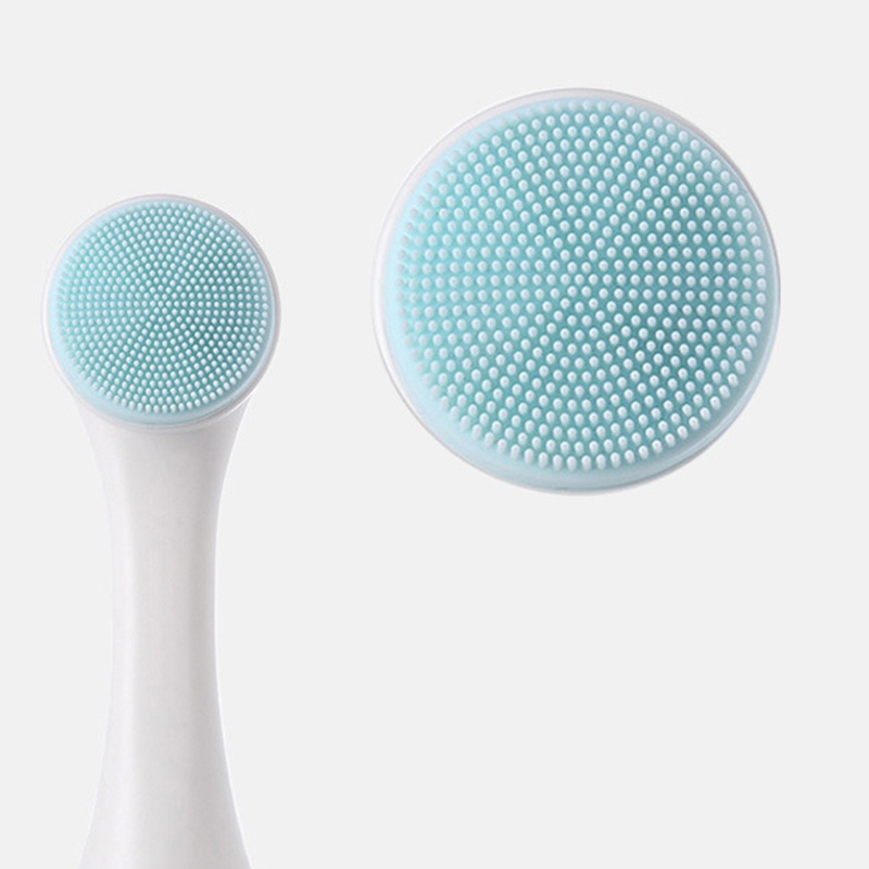 Bàn Chải Rửa Mặt 3D Bằng Silicon Mềm Mại Làm Sạch Sâu Lỗ Chân Lông