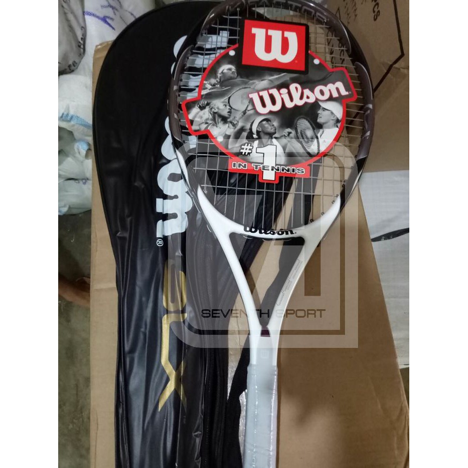 Bộ Vợt Tennis Wilson Blx + Dây + Túi Đựng + Tay Cầm Màu Sắc Ngẫu Nhiên Phiên Bản Giới Hạn