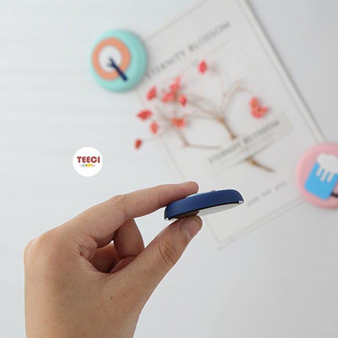 Nam Châm Silicon Dính Hít Trang Trí Dán Tủ Lạnh Kệ Sách Giỏ Bút Dán Giấy Nhắc Việc Bảng Từ U160