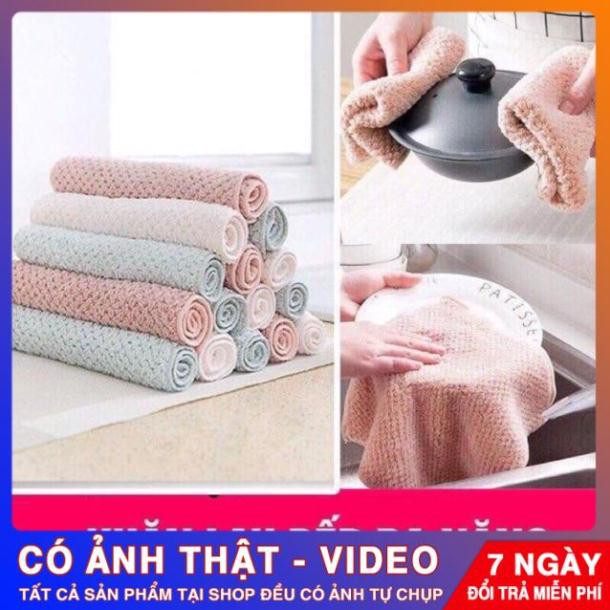 Khăn Lau Đa Năng Siêu Thấm Nước, Siêu Sạch KT 29x29cm