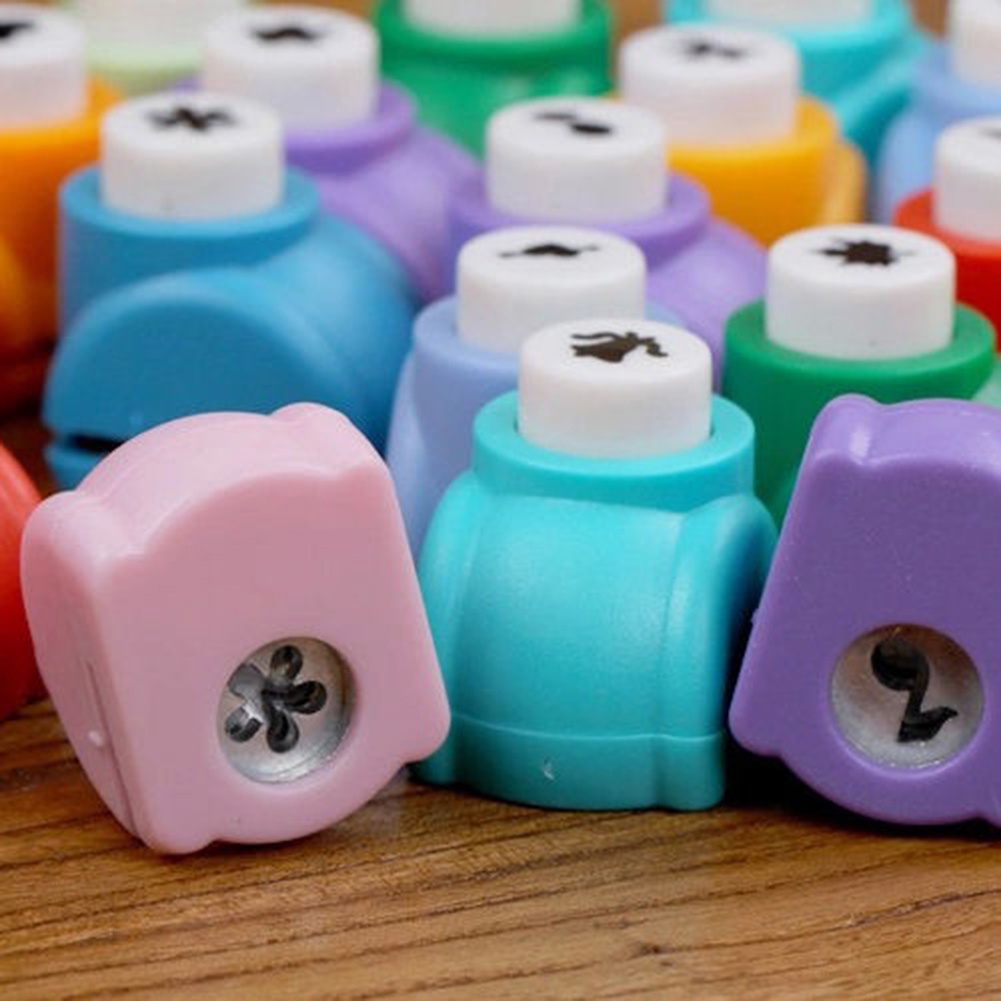 1 Dụng Cụ Bấm Lỗ Giấy Mini Cho Sổ Lưu Niệm