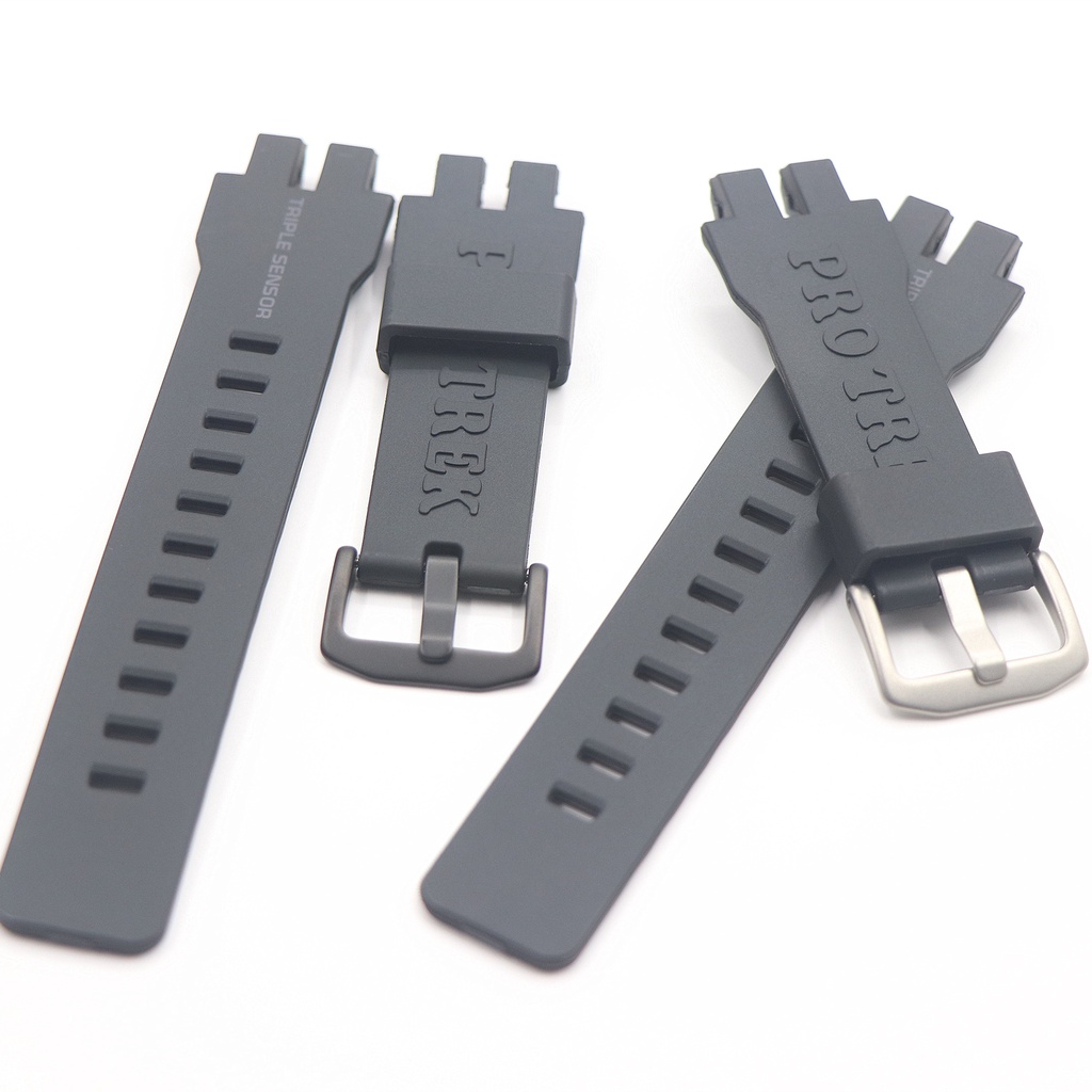 Dây Đeo Silicon Màu Đen Thời Trang Cho Đồng Hồ Casio PRW-300 Pmw-3100Y Pmw-6100Y-1B 6000Y/YT/FC-1