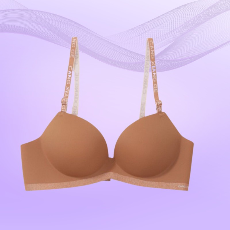 Áo Ngực Nâng Ngực Đúc Su Không Gọng Đệm Dày Doris - A19