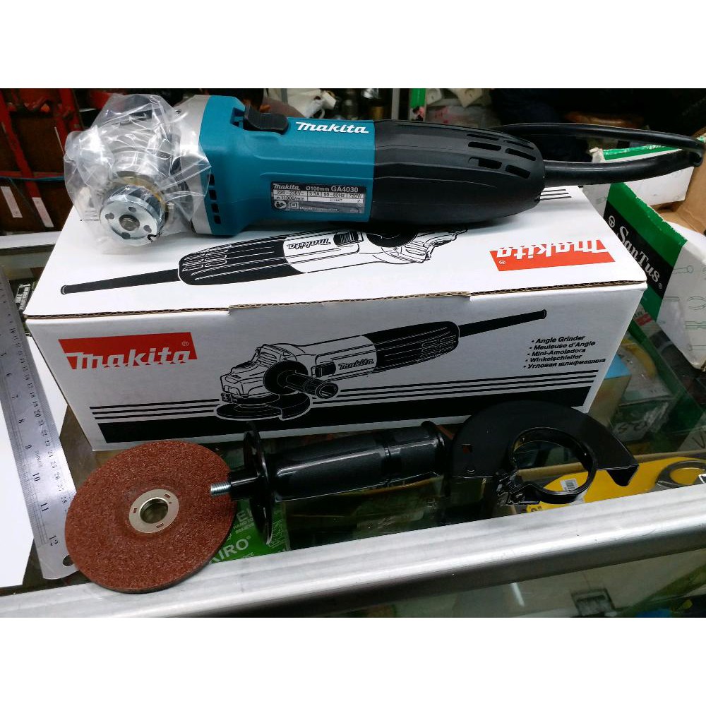 Máy mài góc Makita GA4030/1 (720W) 100mm / Xuất xứ: Thái Lan - Bảo hành chính hãng tại các Đại lý của Makita toàn quốc