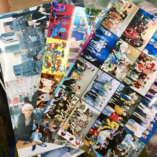 Ảnh poster BTS khổ a4 gồm nhiều ảnh 3 tấm mẫu ngẫu nhiên ảnh mới