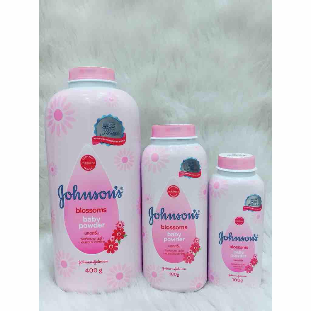  Phấn thơm em bé Johnsons Baby Powder 380gr, 180gr 100gr