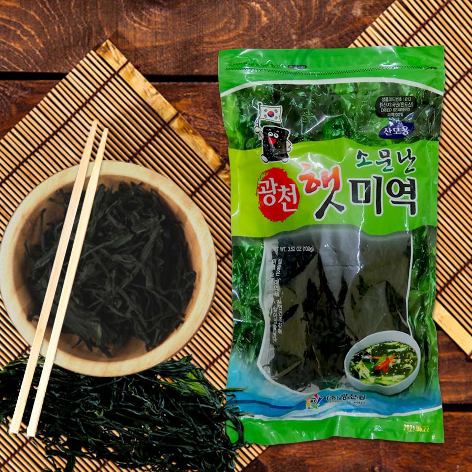 Rong Biển Khô Nấu Canh 100g Chợ Quê