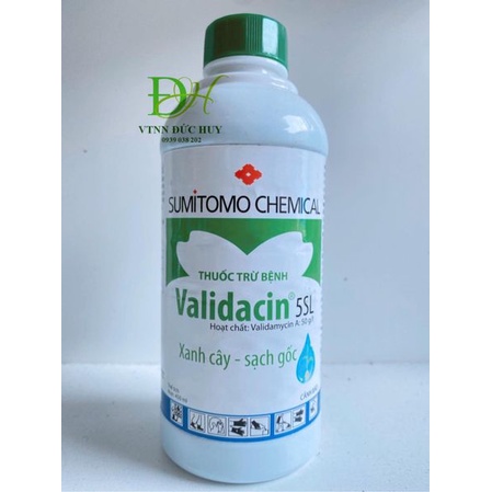 VALIDACIN 5SL (chai 450ml) chính hiệu Nhật Bản- NẤM BỆNH HIỆU QUẢ