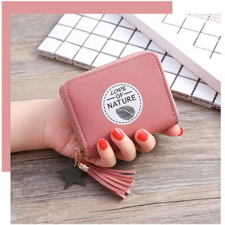 VÍ NỮ NGẮN VQY-8 10cm x 13cm x 3cm