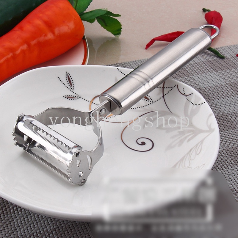 Dụng Cụ Gọt Vỏ Rau Củ Quả Đa Năng Bằng Thép Không Gỉ