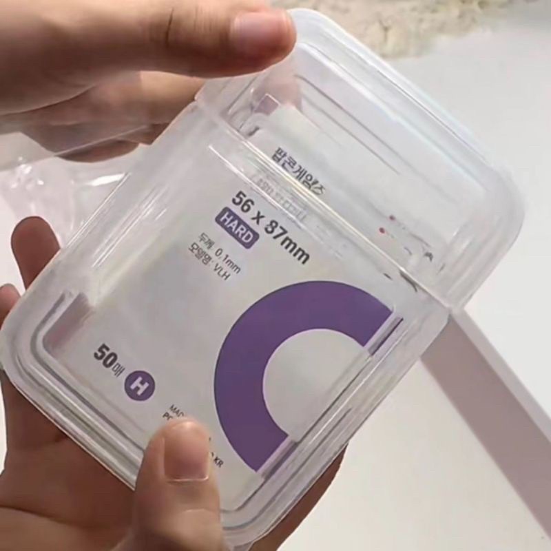 Hộp nhựa có nắp gập đựng Sleeve tiện lợi