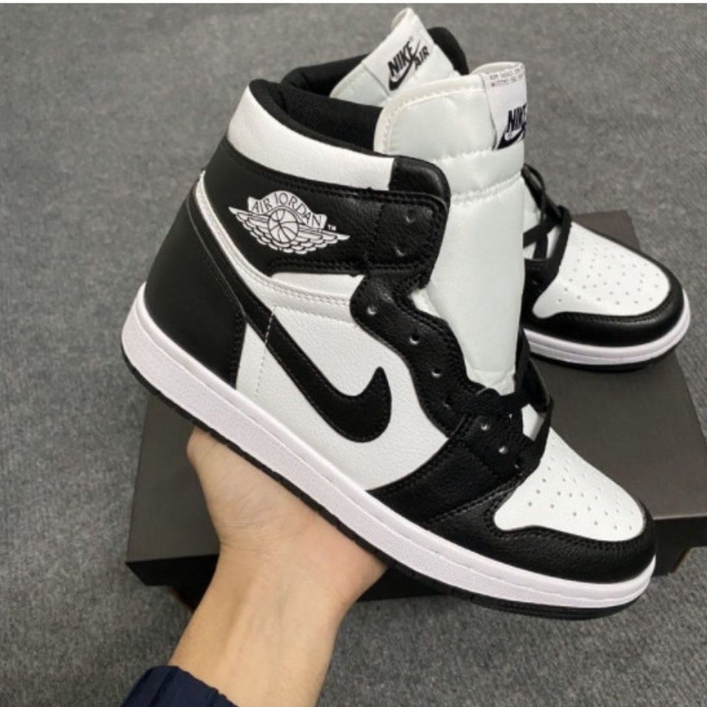 Giày thể thao nam nữ Jordan PANDA cao cổ, Giày sneaker Jordan  Đen Trắng Full Box | BigBuy360 - bigbuy360.vn