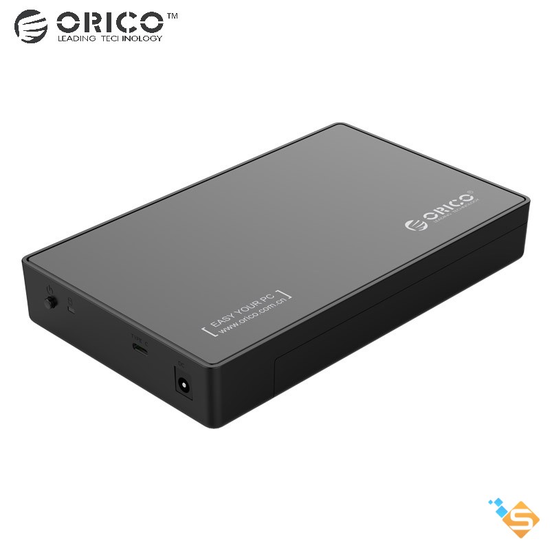 Hộp Đựng Ổ Cứng 3.5&quot; 2.5&quot; ORICO 3588US3 3588C3 USB 3.0 Type C và Type A Tốc Độ 5Gbps- Bảo Hành Chính Hãng 1 Năm