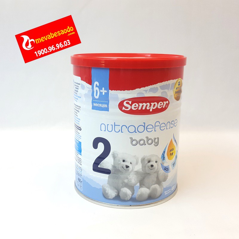 Sữa Semper nội địa Nga số 1, số 2 400g