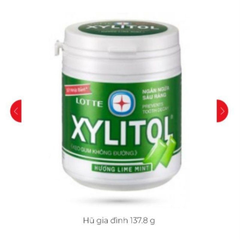 HŨ XYLITOL GIA ĐÌNH 137,8G