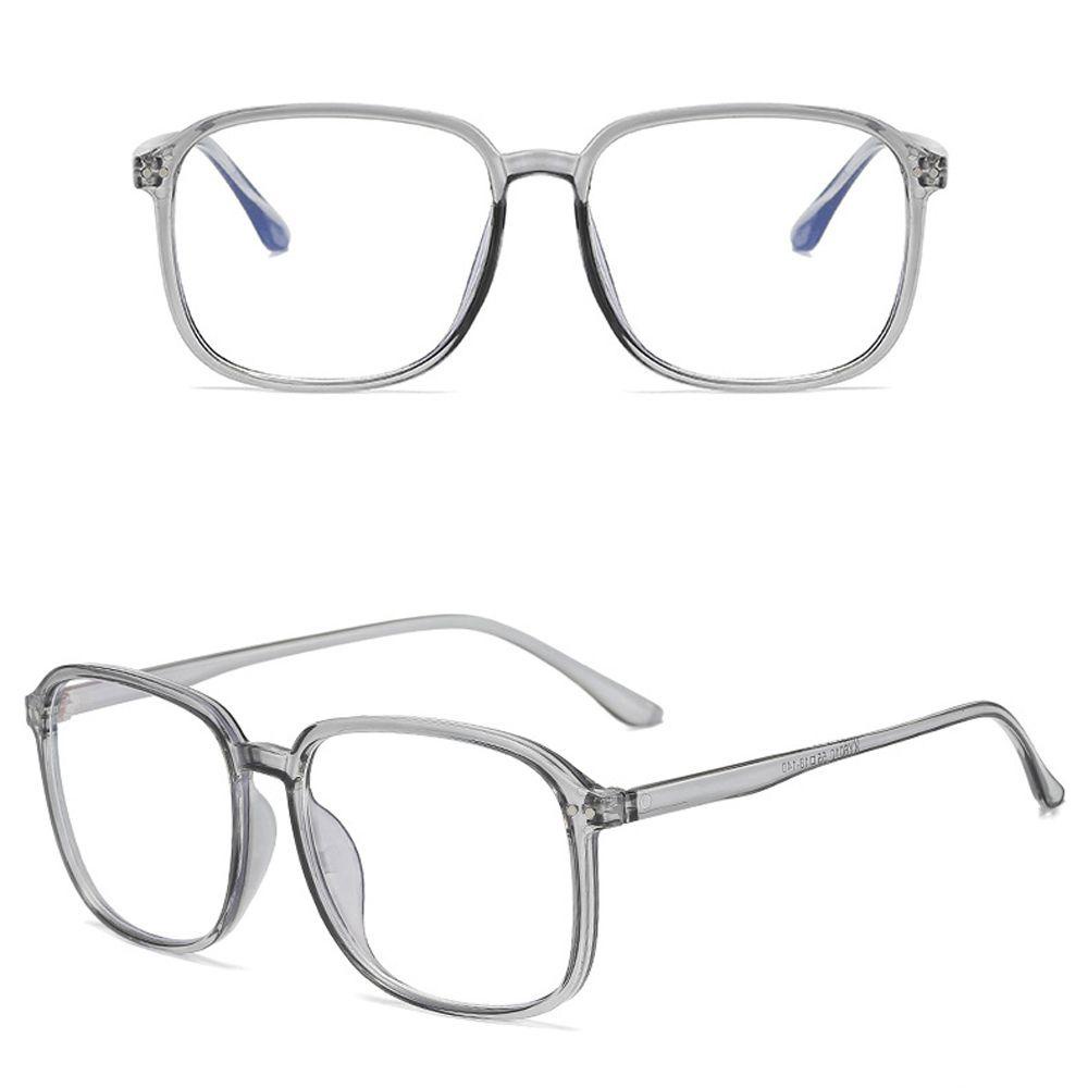 VANES1 Mắt Kính Gọng Vuông Lớn Chống Ánh Sáng Xanh Phong Cách Hàn Quốc