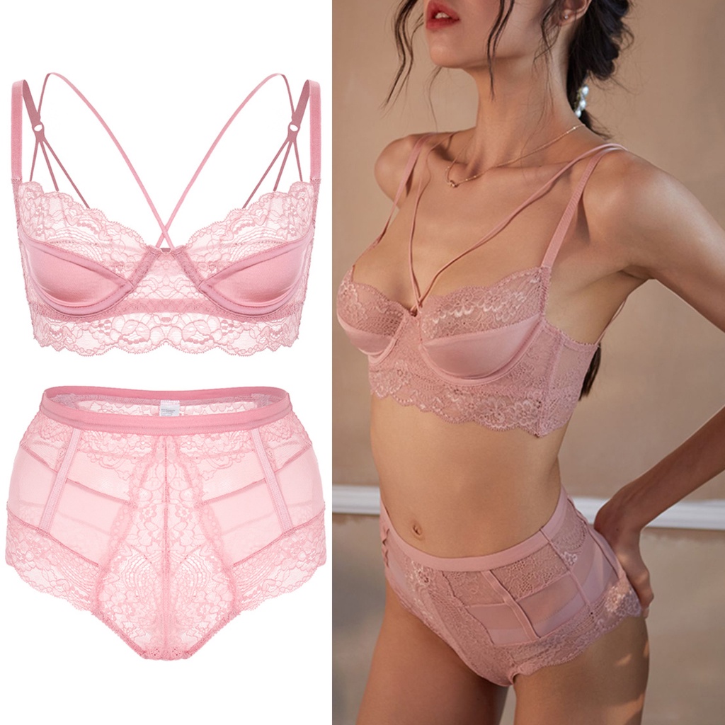 Bộ đồ lót Varsbaby phối ren phong cách quyến rũ dành cho nữ