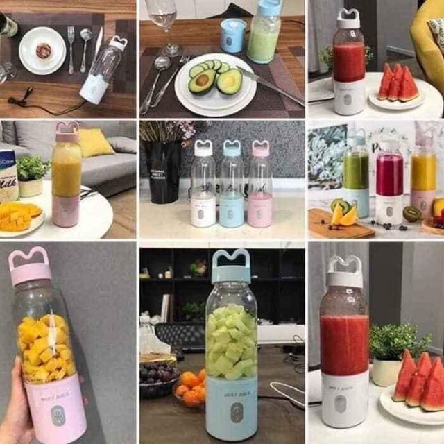 Máy say xinh tố MEET JUICE phiên bản cầm tay Tiện lợi mà rửa đỡ lỉnh kỉnh hơn mấy quả nồi đồng cối đá cũ bao nhiêu 😂c