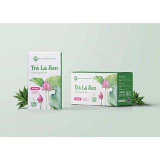 Combo 2 hộp trà lá sen * hộp túi lọc 28 gói